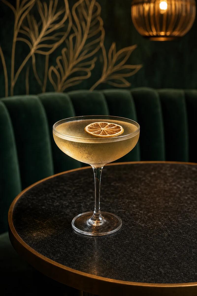 Tokyo, Mi Amor, a martini at Spanglish Martini Bar in Wynwood, Miami